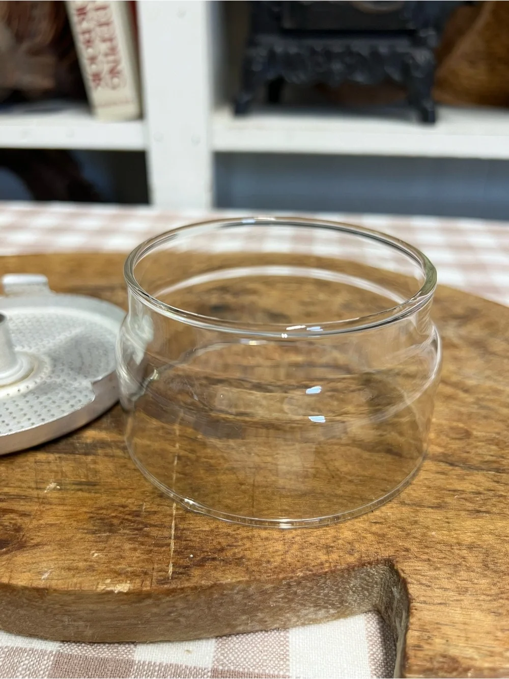 Pyrex flamware parts glass and metal basket coffee pot replacement parts